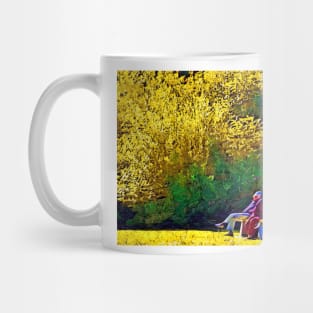 Couple In The Park Mug